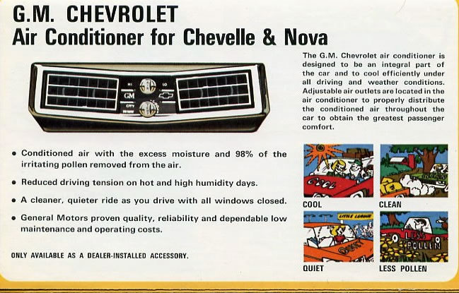 1971 Chevrolet Accessories Booklet Page 4